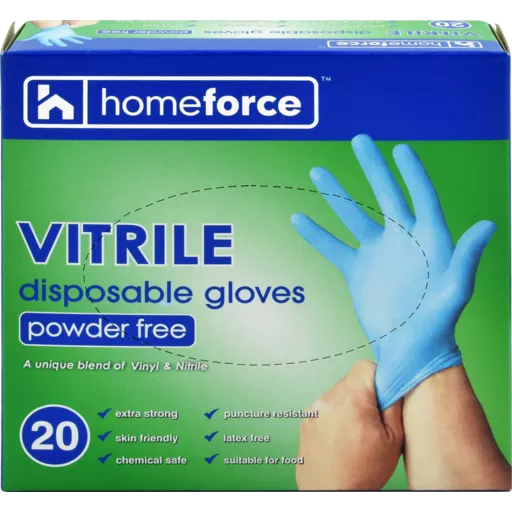 Homeforce Vitrile Gloves 