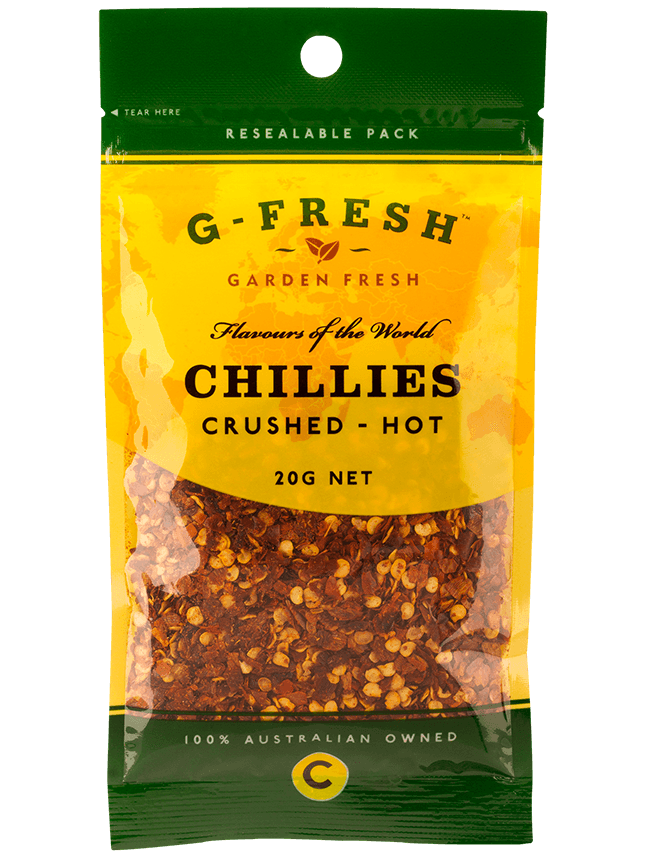 GFresh Bag Chillies Crushed Hot 