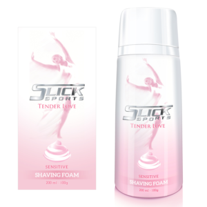 Slick Sports Shaving Foam Tender Love 