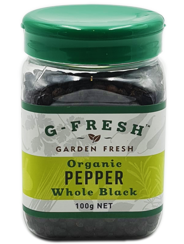 GFresh Organic Pepper Black Whole 